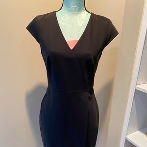 Classic black work dress